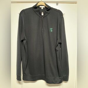 Peter Millar Michigan State 1/4 zip